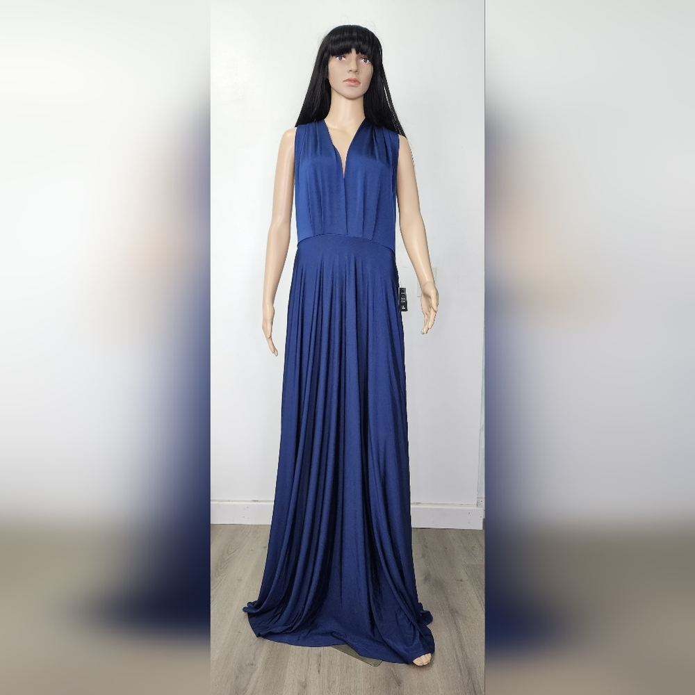 Lulu's Royal Blue Maxi Dress - Picture 1 of 11